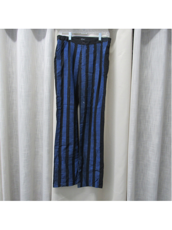 zinc Pants - VTG Y2K Zinc Black Flared Pants Trouser Size 9 Made in USA High Stretch Mid Rise